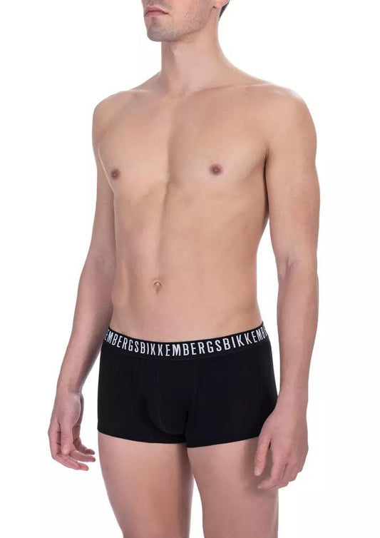 Bikkembergs Black Cotton Underwear